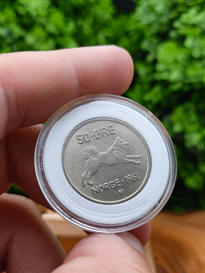 50 Ore . Norway . 1961