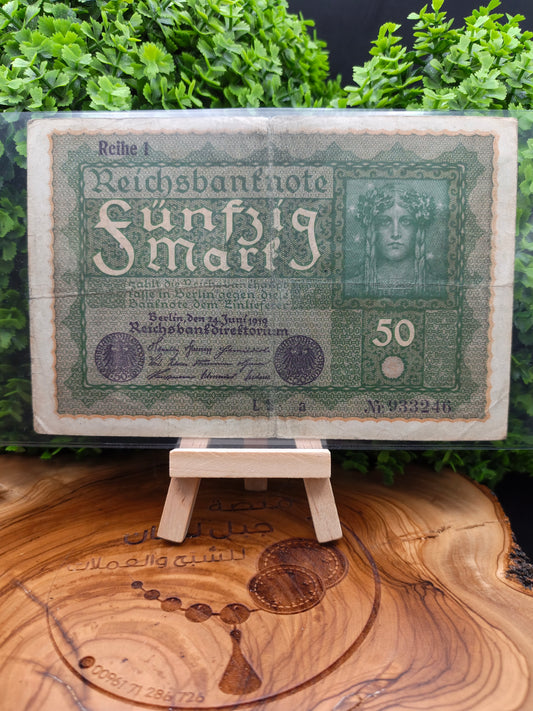 50 mark . Germany . 1919