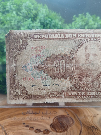 20 Cruzeiros . brazil 1962