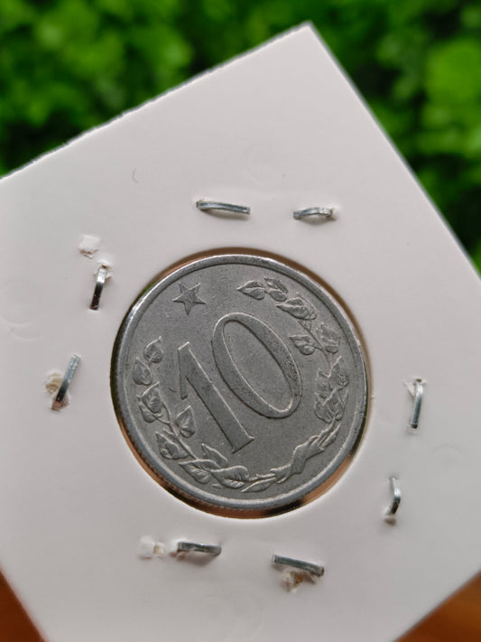 10 Haleru . Czechoslovakia . 1962