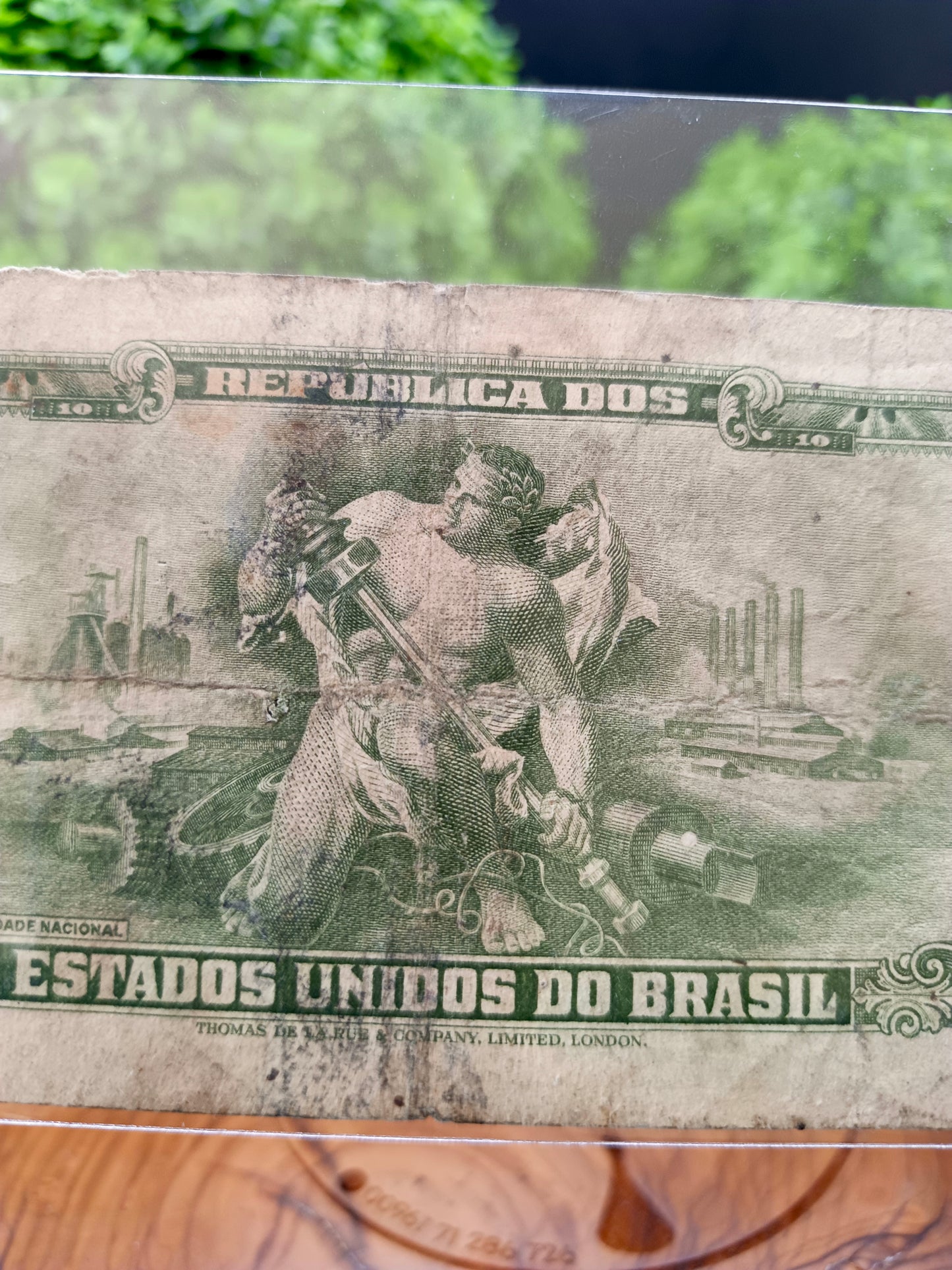 10 Cruzeiros . Brazil.  1948 - 1967