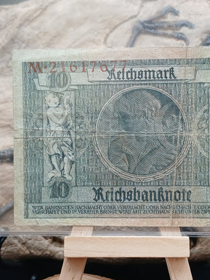 10 Reichsmark . Germany.  1924