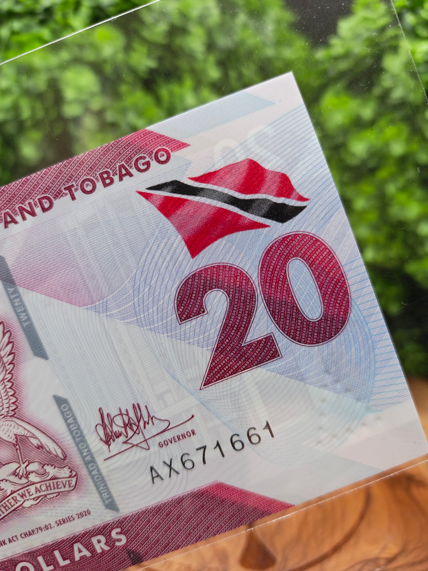 20 dollars . Trinidad and Tobago . 2020