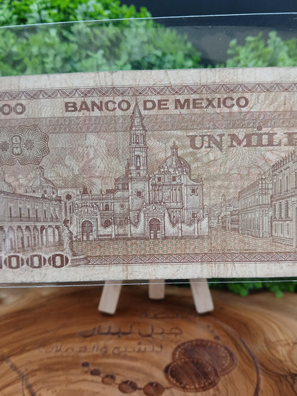 1000 pesos. Mexico 1984
