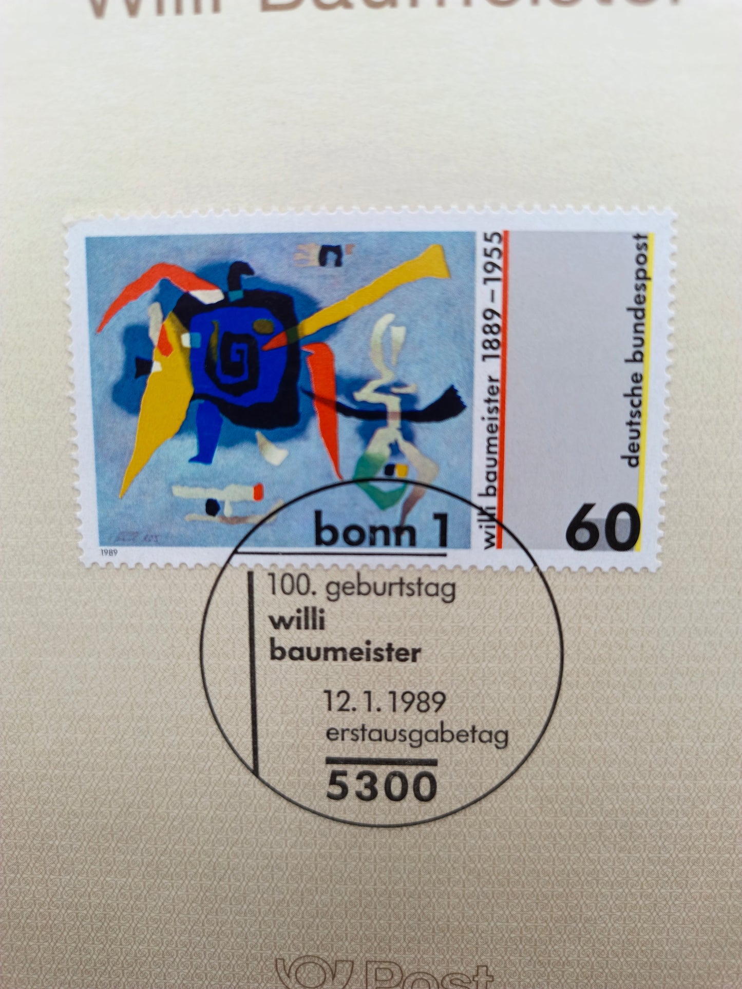 Abstract Modernism: 100th Birthday of Willi Baumeister