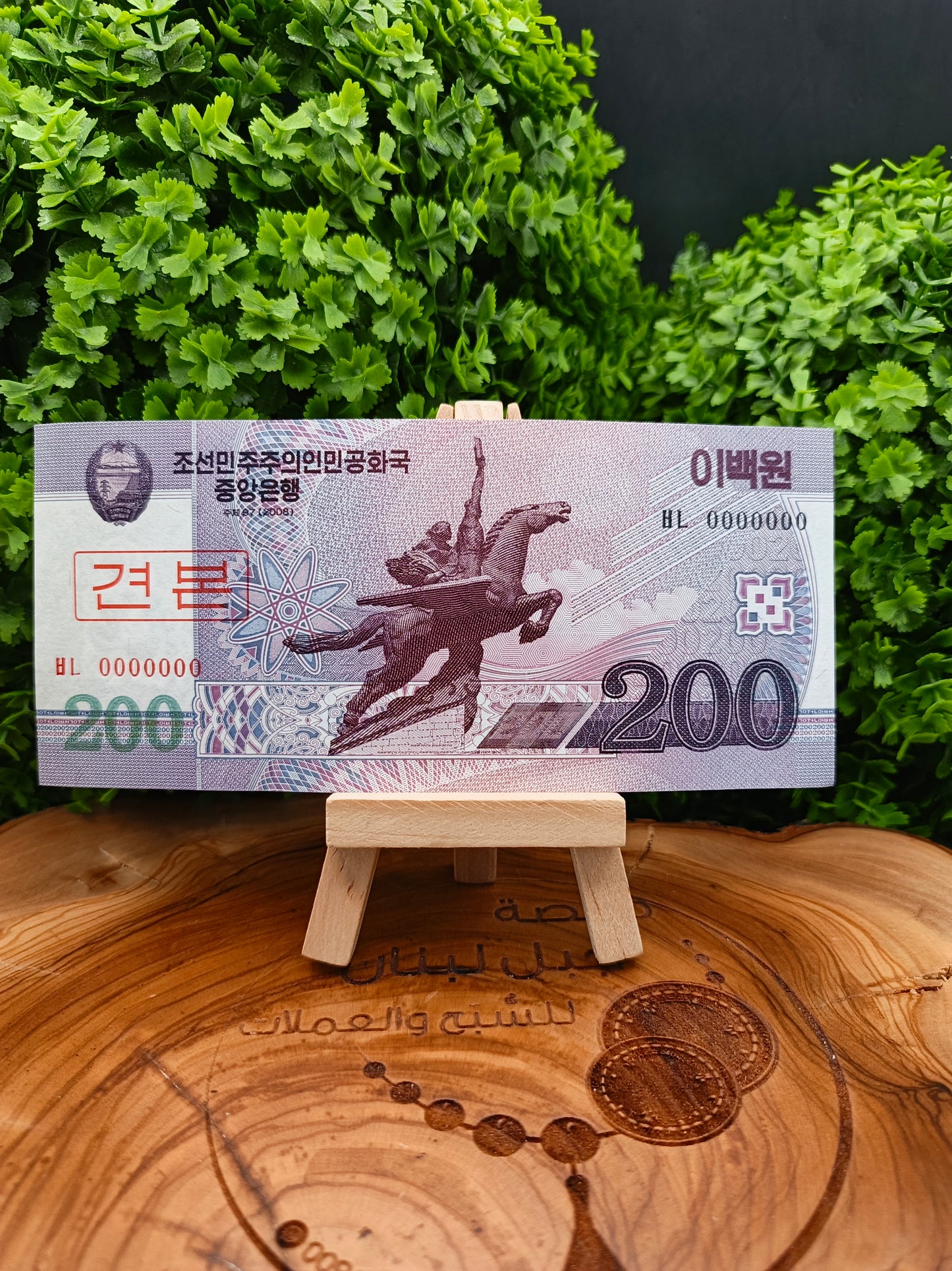 5 - 10 - 50 - 100 - 200 - 500 - 1000 - 2000 - 5000 won . North Korea . (2002_2008)
