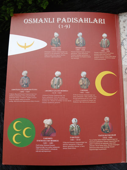OSMANLI PADİŞAHLARI HATIRA PARA SETİ (1–9)