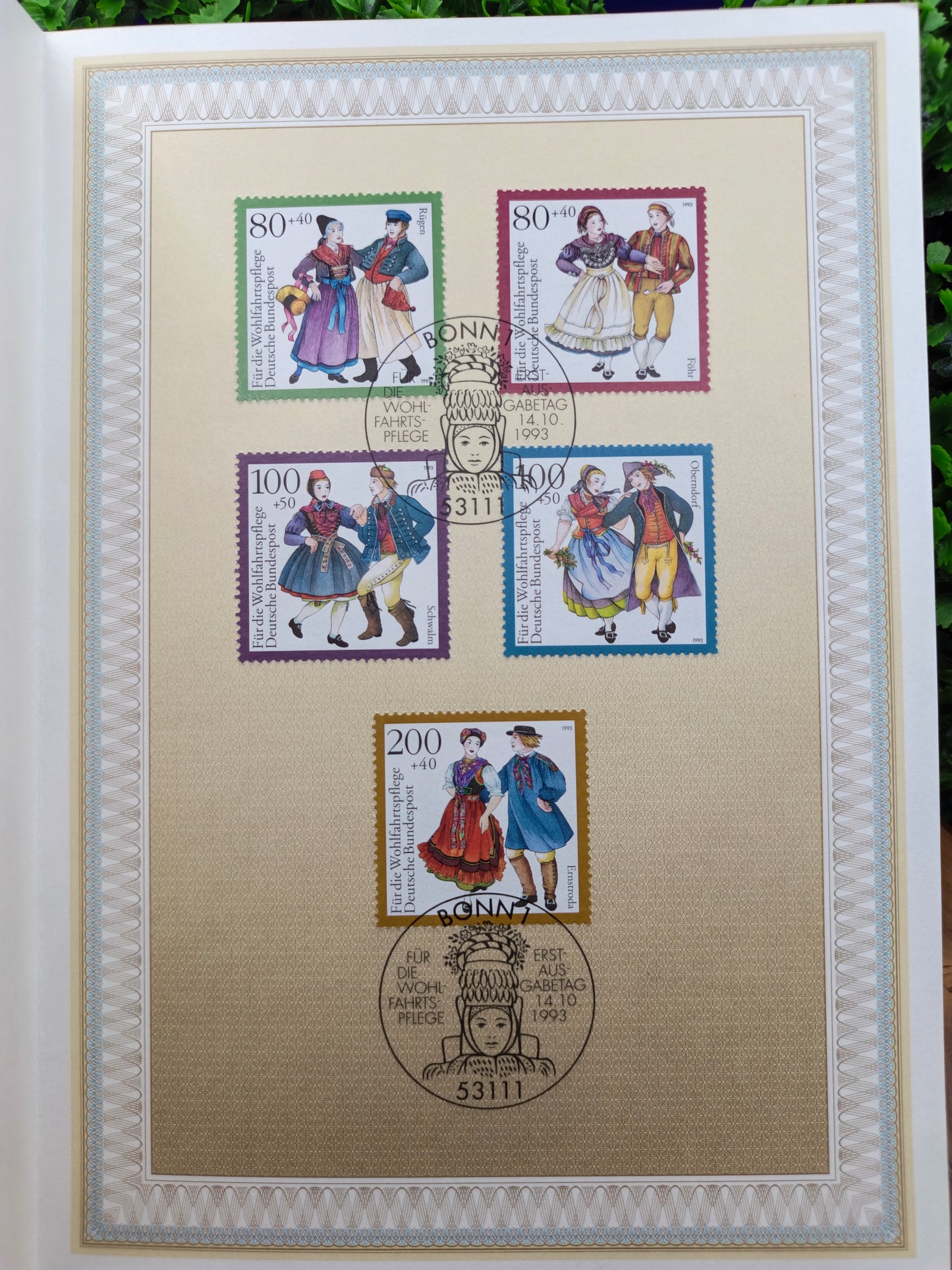 Traditional Heritage: 1993 Welfare Stamps