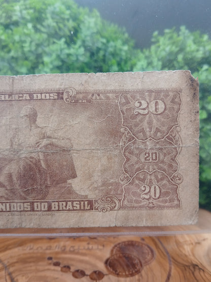 20 Cruzeiros . brazil 1962