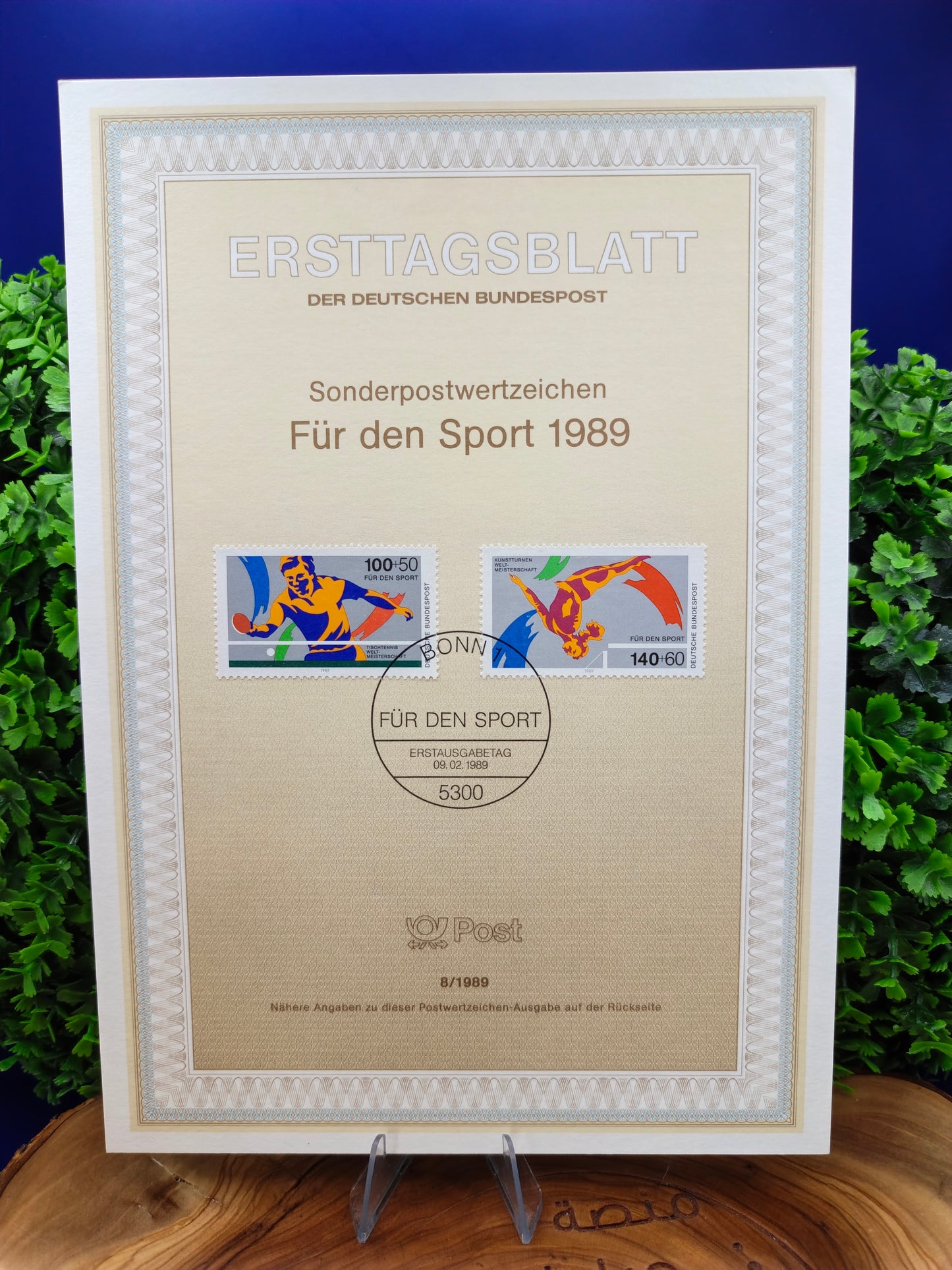 Supporting Athletic Excellence: "Für den Sport 1989" Series