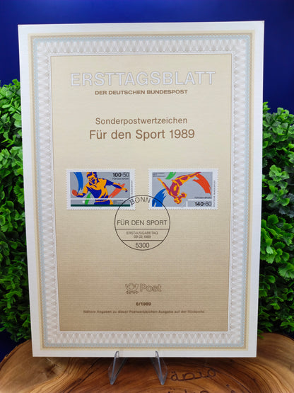 Supporting Athletic Excellence: "Für den Sport 1989" Series