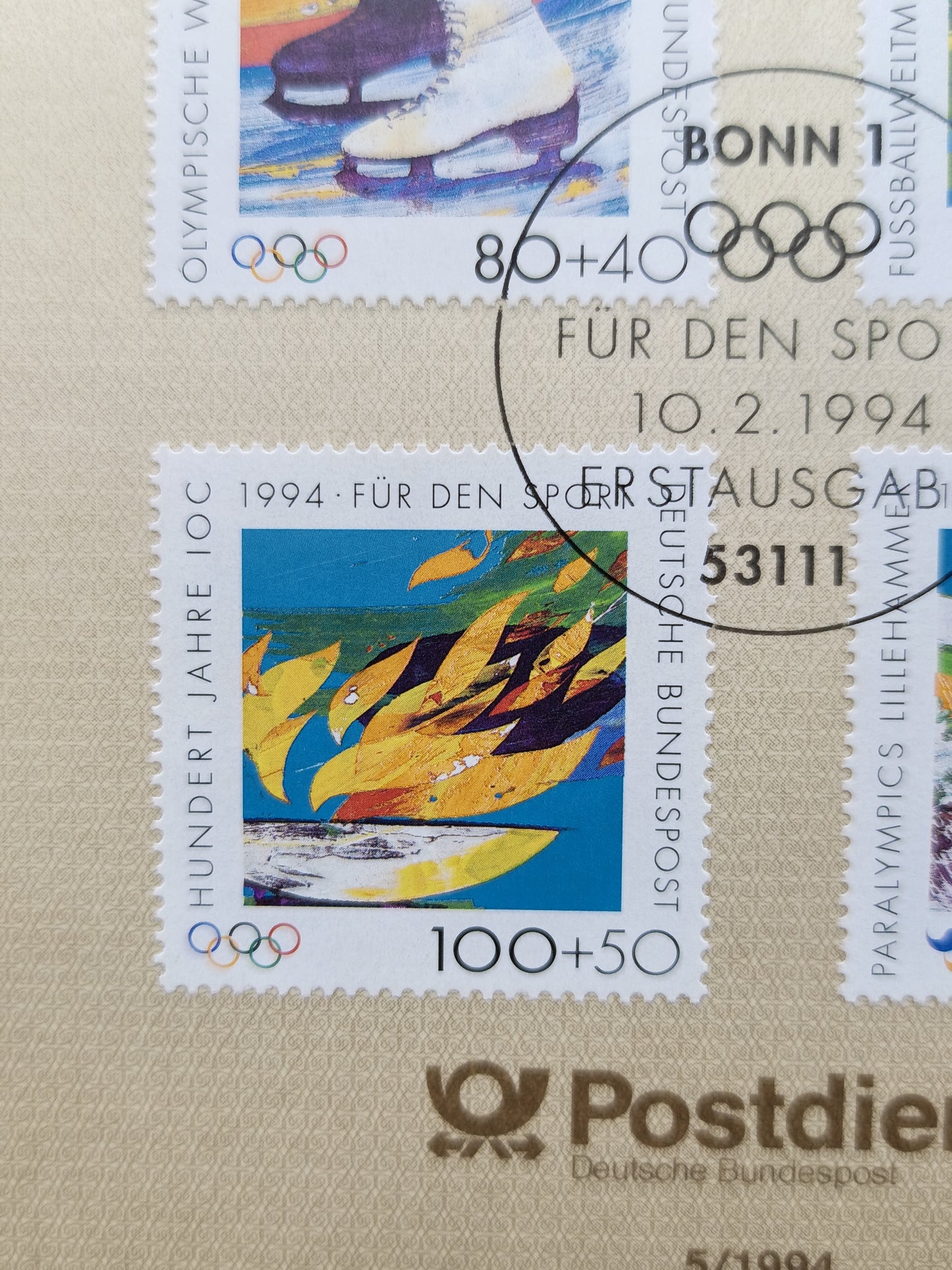 Sporting Milestones: "Für den Sport 1994" Series