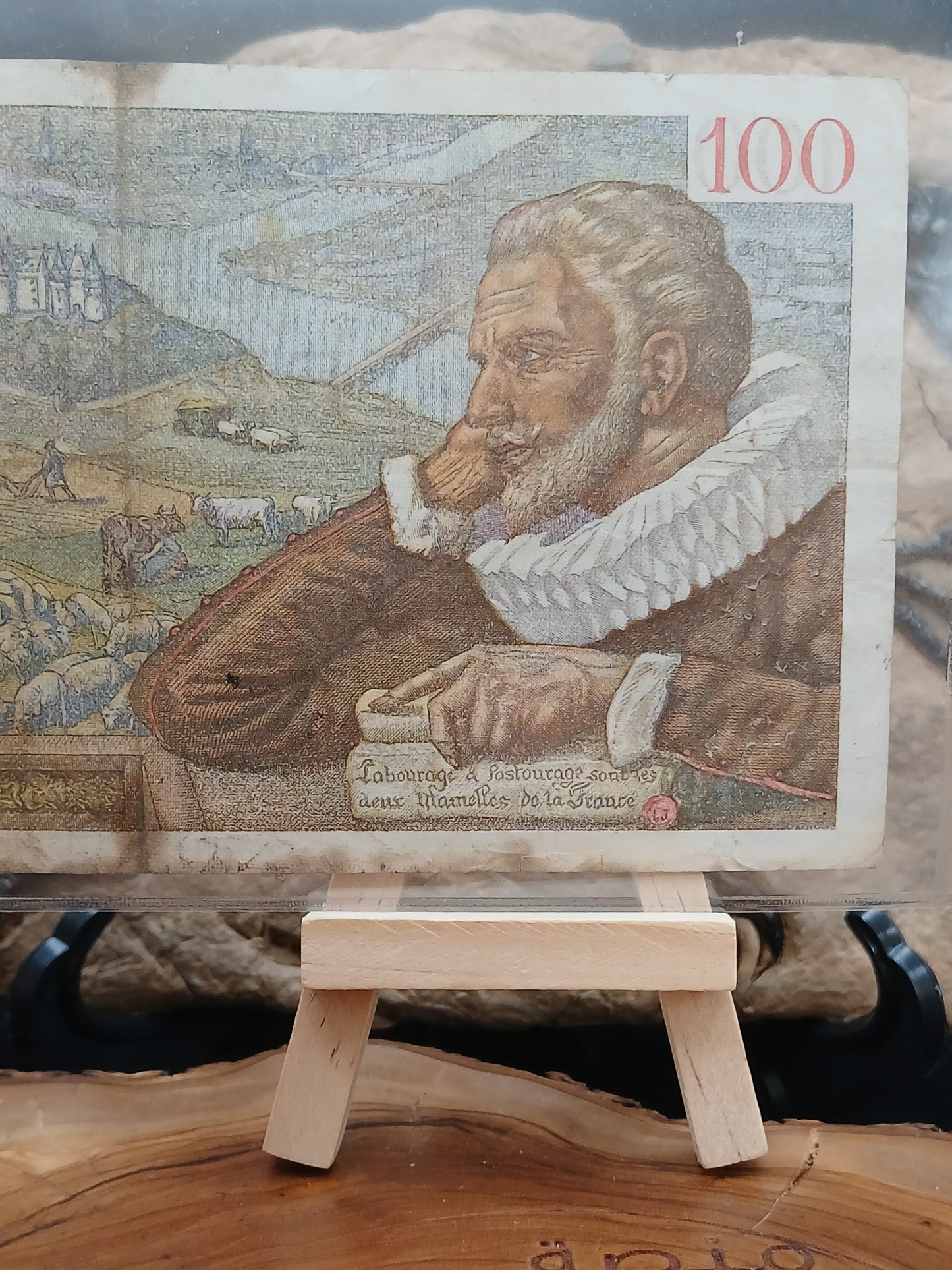 100 cent francs.  France.  1939