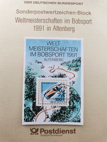 A Historic Slide: 1991 Bobsleigh World Championships in Altenberg