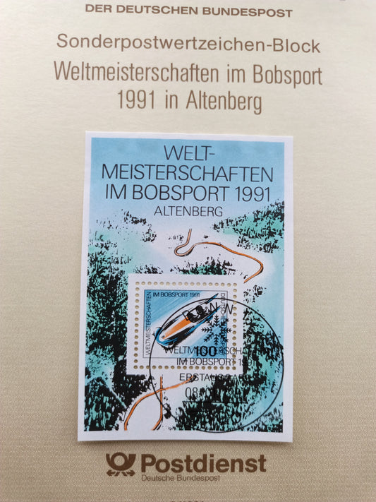 A Historic Slide: 1991 Bobsleigh World Championships in Altenberg