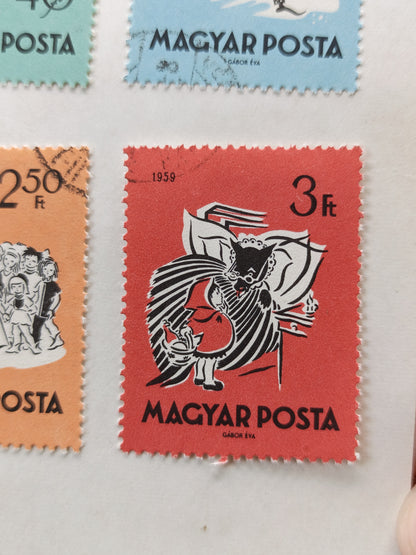 1959 Hungary Fairy Tales Stamp Set