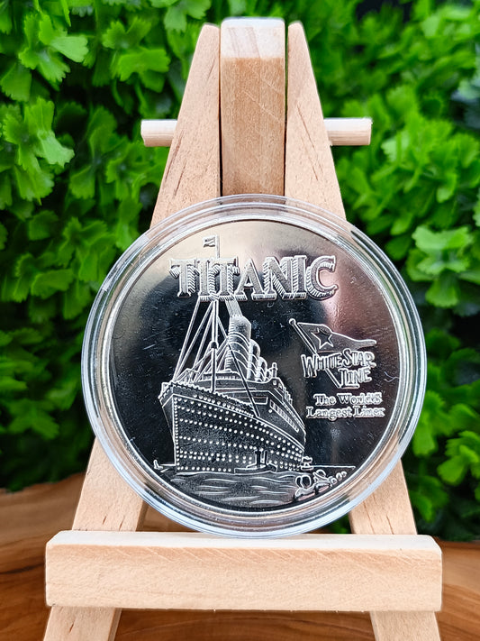 Premium Silver Commemorative Medal of the Legendary Titanic | Special Documentary Edition