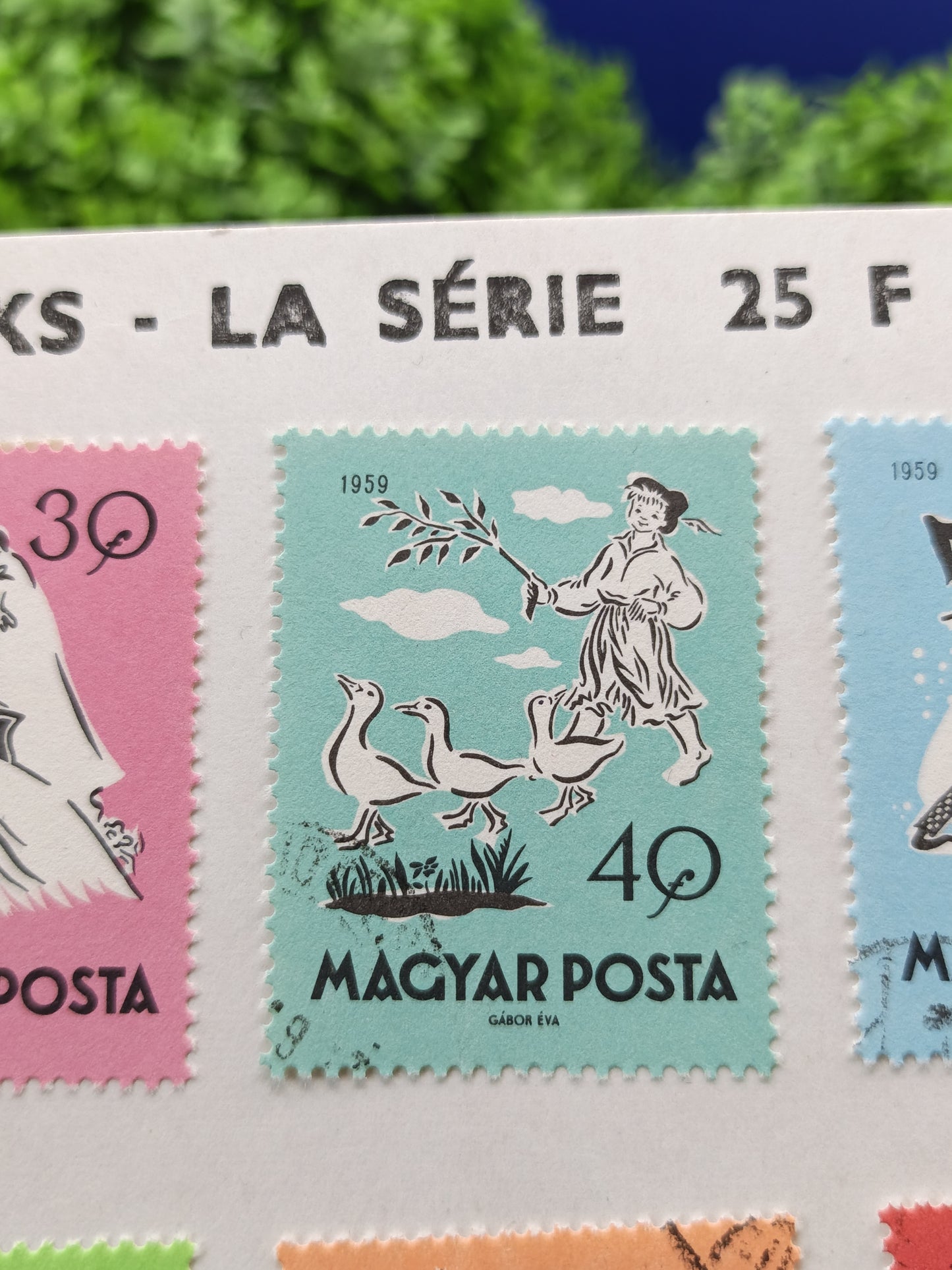1959 Hungary Fairy Tales Stamp Set
