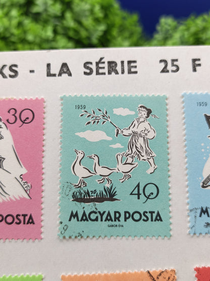 1959 Hungary Fairy Tales Stamp Set