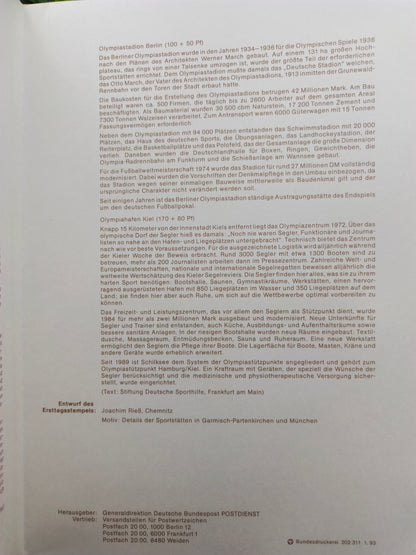 Athletic Infrastructure: "Für den Sport 1993" Series