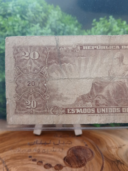 20 Cruzeiros . brazil 1962