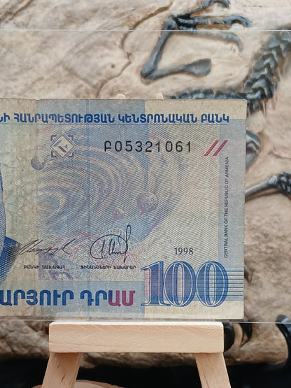 100 dram . Armenia 1998