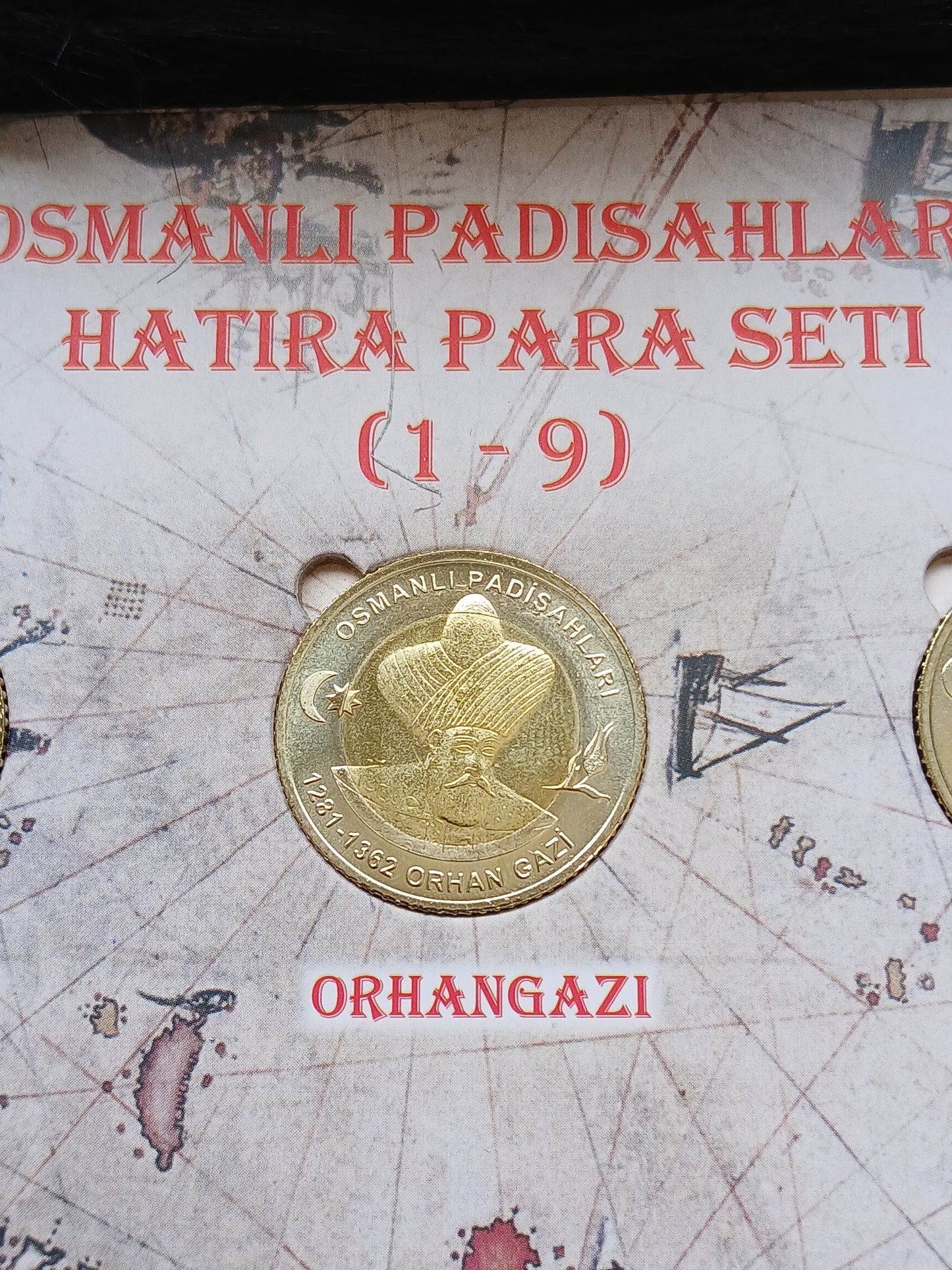 OSMANLI PADİŞAHLARI HATIRA PARA SETİ (1–9)