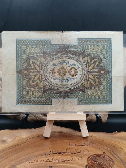 100 Mark . Germany .  1920