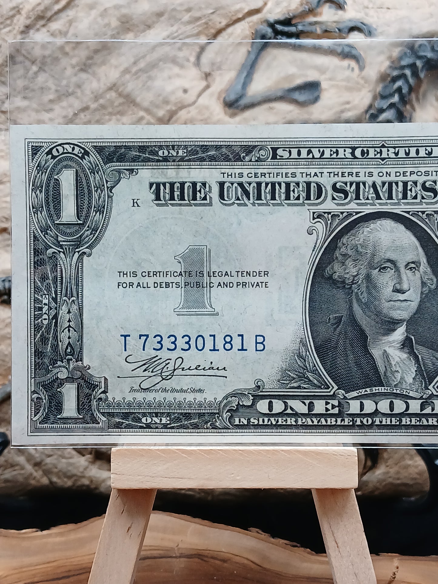 1 American dollar.  1935