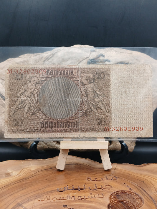 20 Reichsmark . Germany .  1924