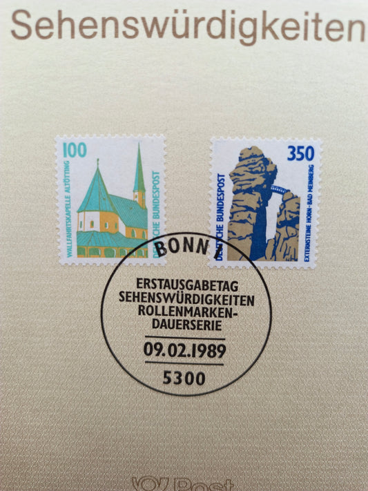 Landmarks of Spirit and Stone: "Sehenswürdigkeiten" 1989 Series (February Issue)