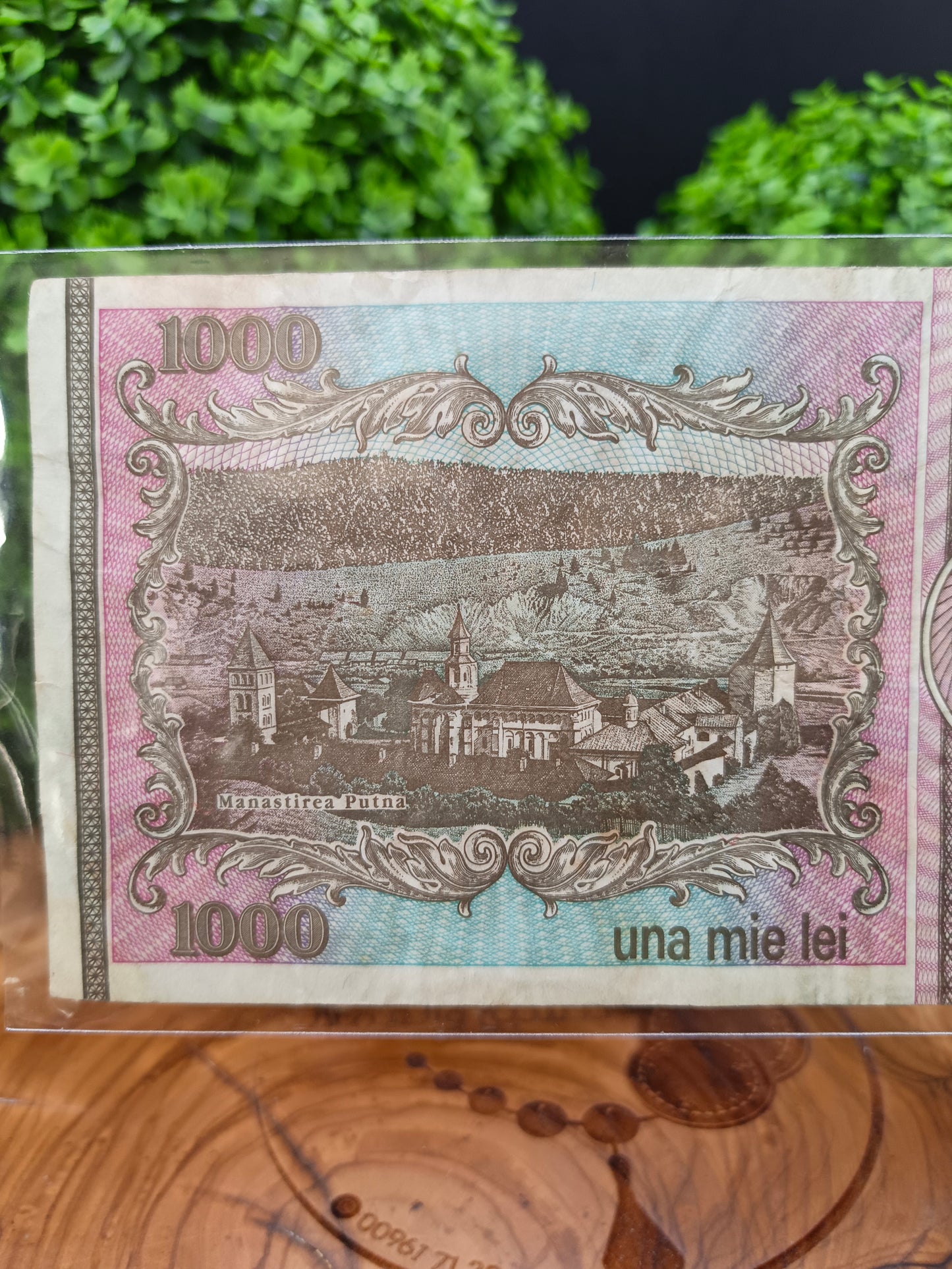 1000 lie . Romania. 1991