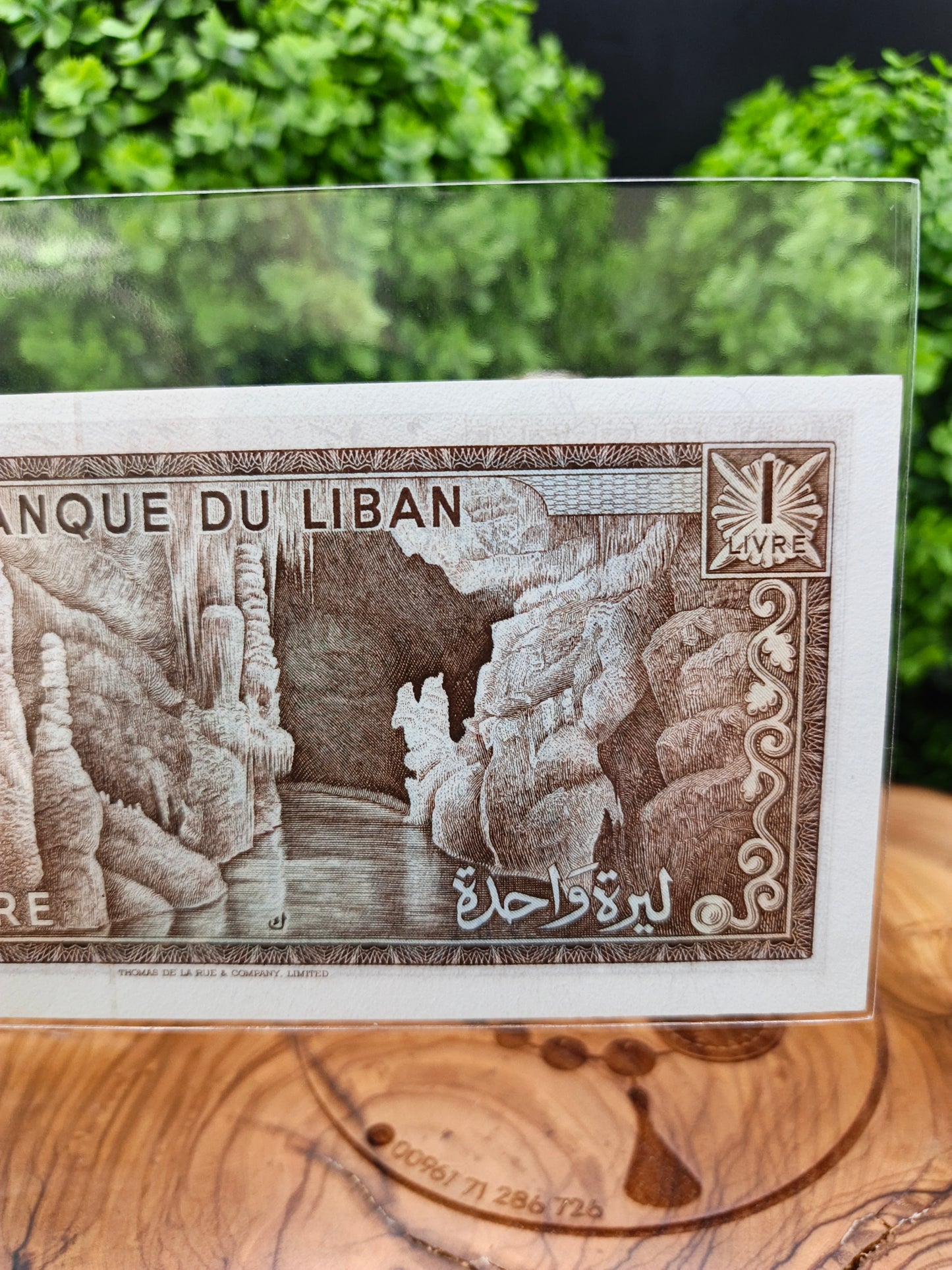1 lira . lebanon. 1973