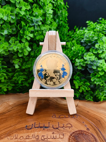 Unofficial commemorative medal for Lady Diana