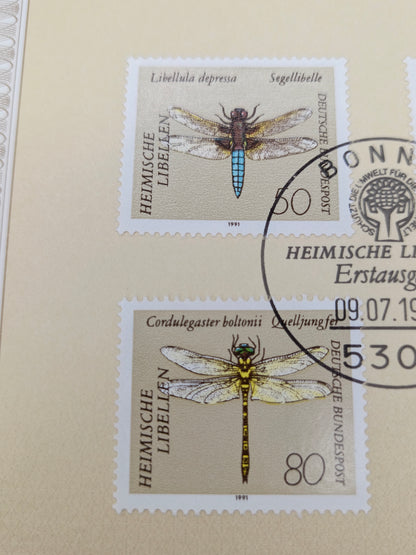 Nature’s Precision: The "Heimische Libellen" Collection
