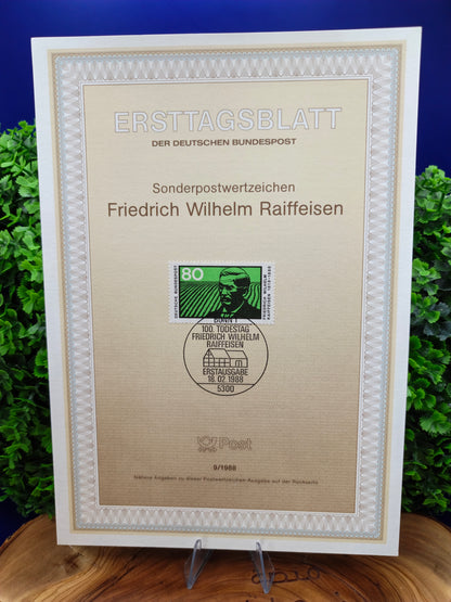 The Pioneer of Cooperation: 100th Anniversary of Friedrich Wilhelm Raiffeisen