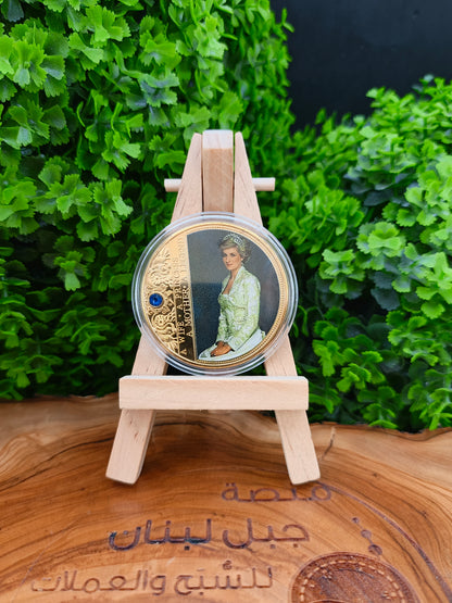 Unofficial commemorative medal for Lady Diana