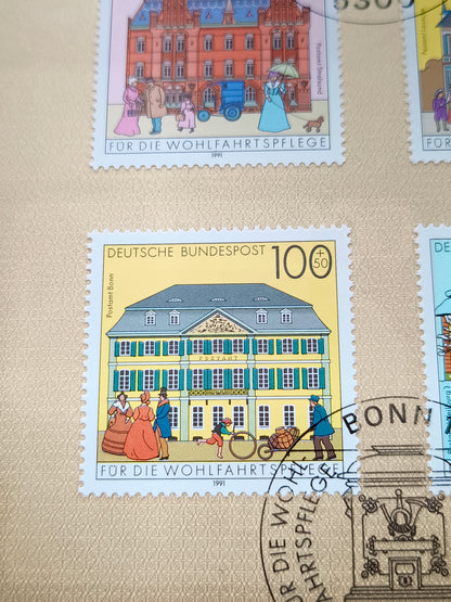 Heritage in Hues: Historical German Post Offices