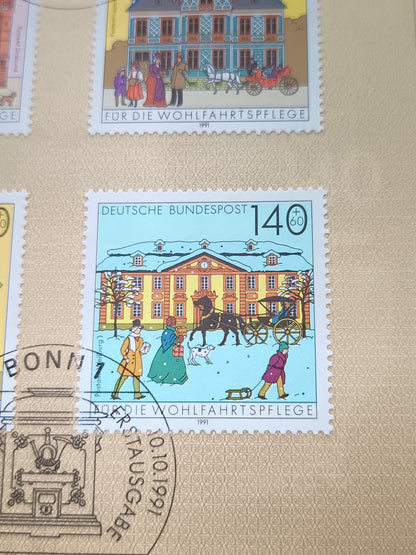 Heritage in Hues: Historical German Post Offices