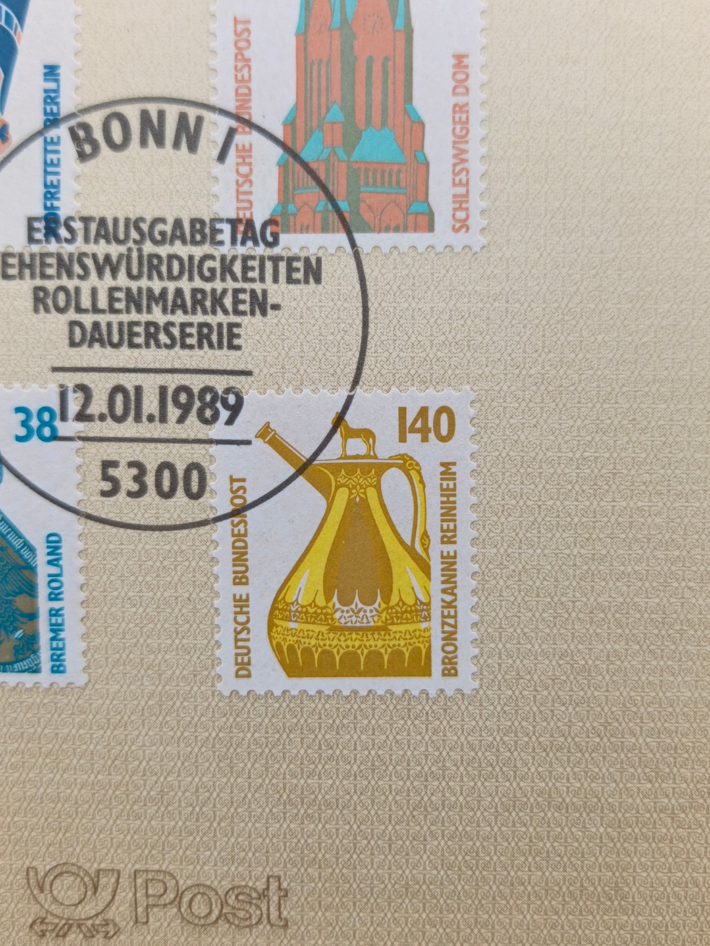 Cultural Treasures: "Sehenswürdigkeiten" 1989 Definitive Series