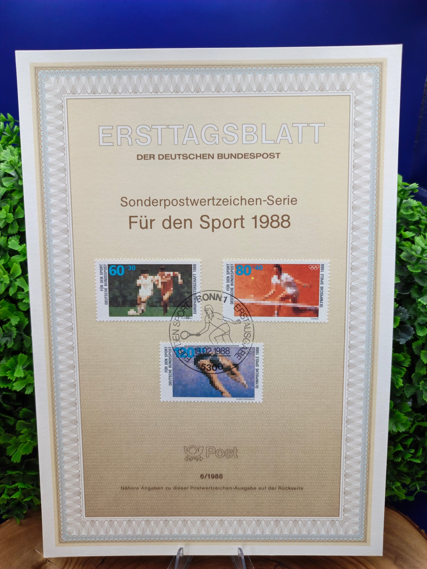 Dynamic Discipline: "Für den Sport 1988" Series