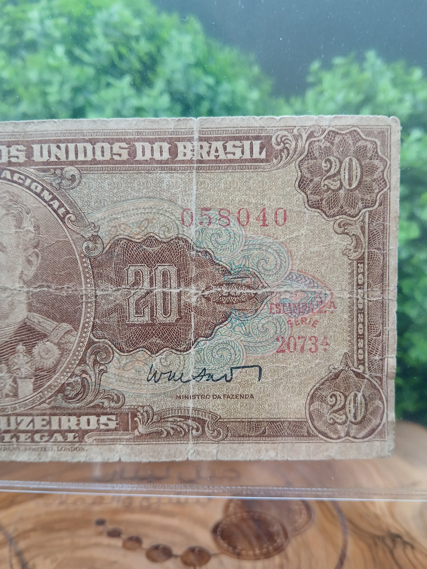 20 Cruzeiros . brazil 1962