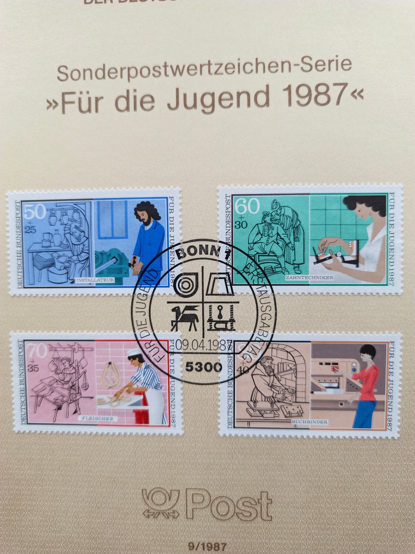 Craftsmanship and Tradition: "Für die Jugend 1987" Series