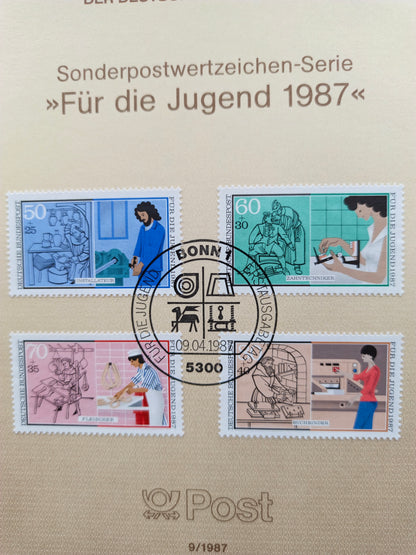 Craftsmanship and Tradition: "Für die Jugend 1987" Series