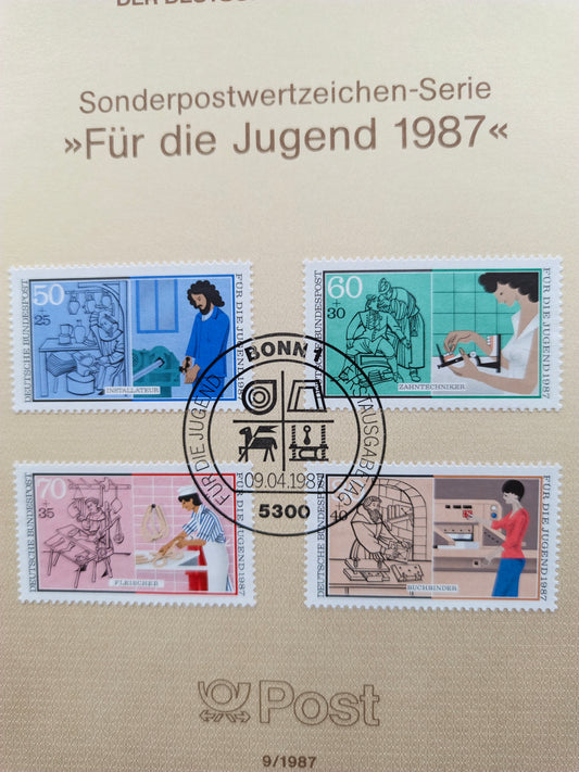 Craftsmanship and Tradition: "Für die Jugend 1987" Series