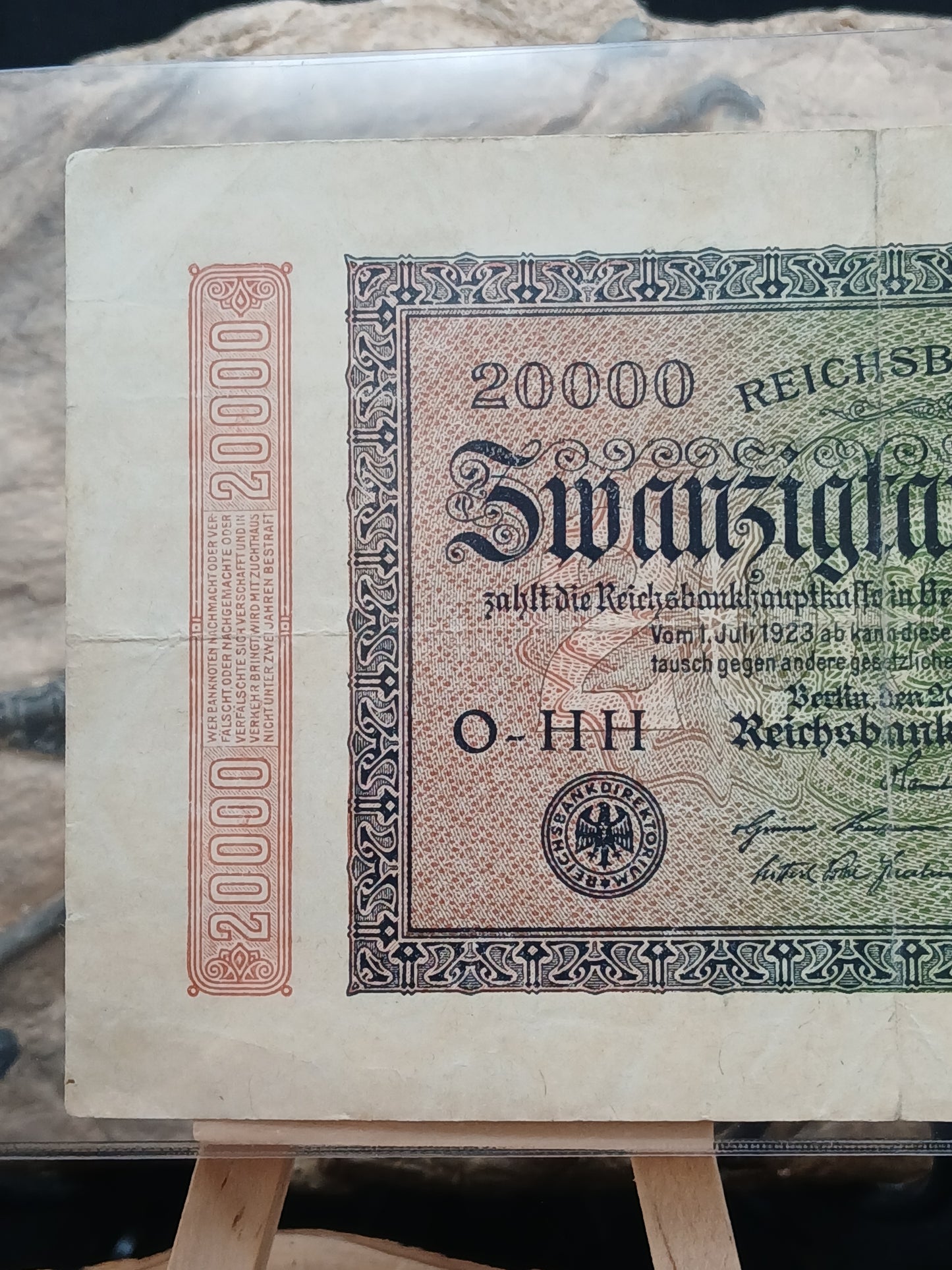 20,000 Mark.  Germany . 1923