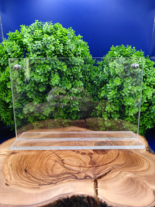 Plexi medium banknotes stand