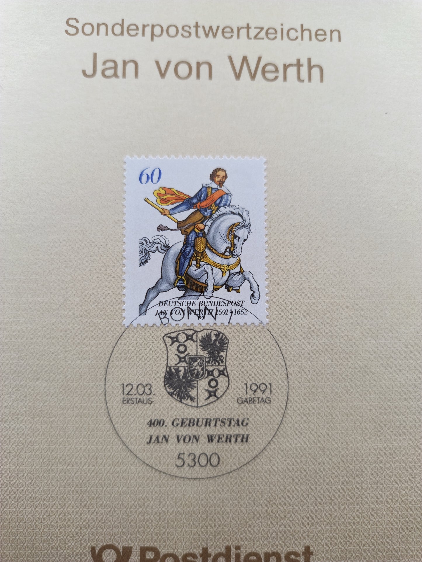 Cavalry Hero: The 400th Birthday of Jan von Werth