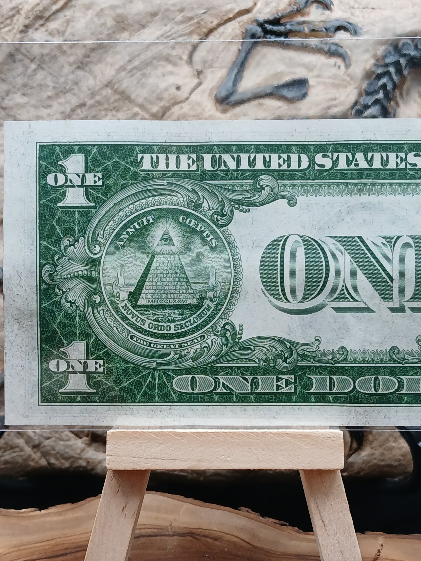 1 American dollar.  1935
