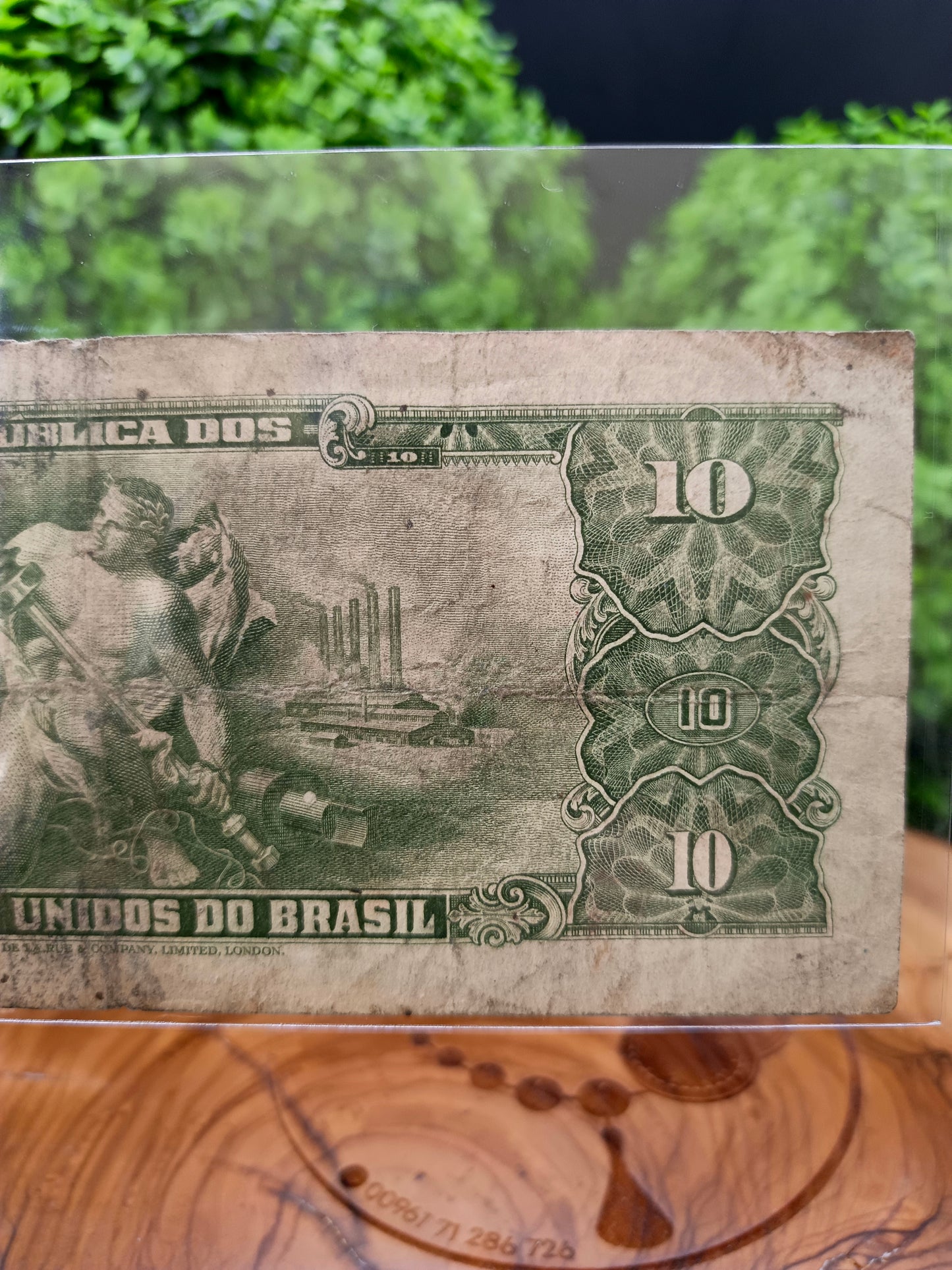 10 Cruzeiros . Brazil.  1948 - 1967